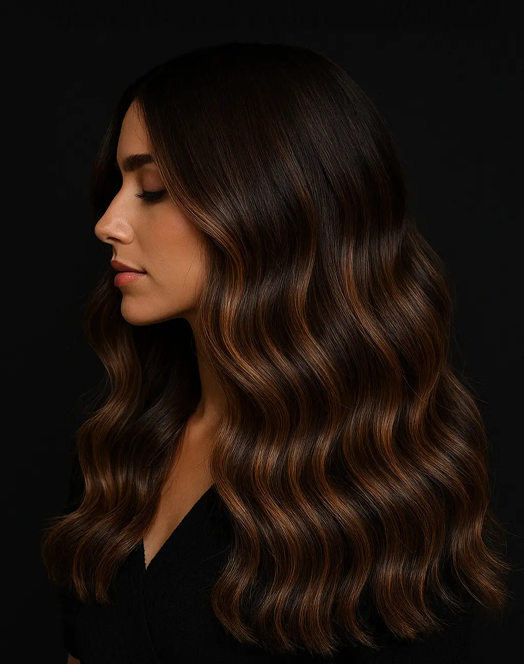 Balayage Brunette-1 Balayage Brunette